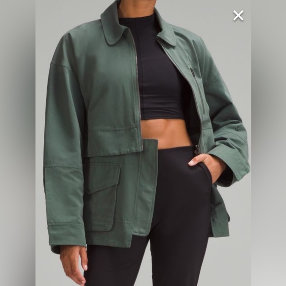 NWT Size XL Lululemon Black Glyde 2 in 1 adaptable jacket - Picture 3 of 5